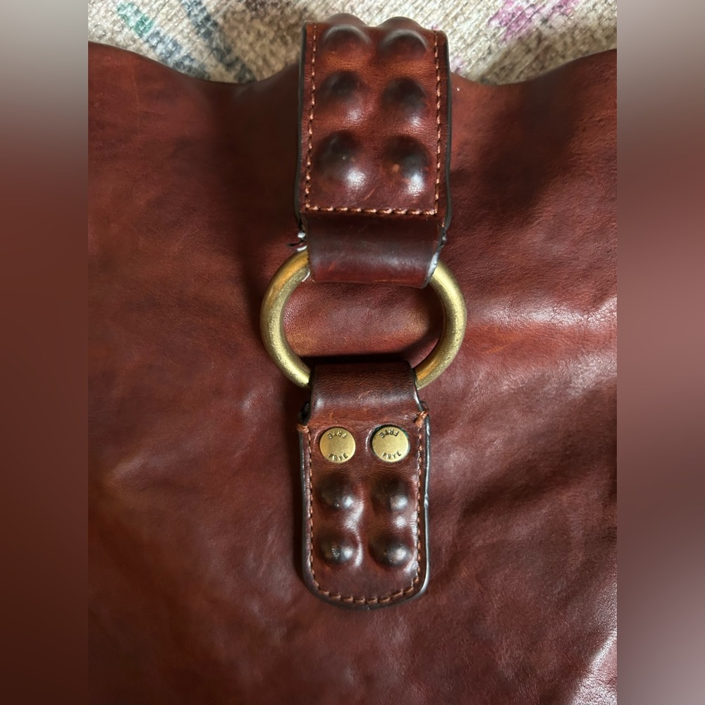 Frye Roxanne Large Hobo Bag, Whiskey color - Picture 6 of 16